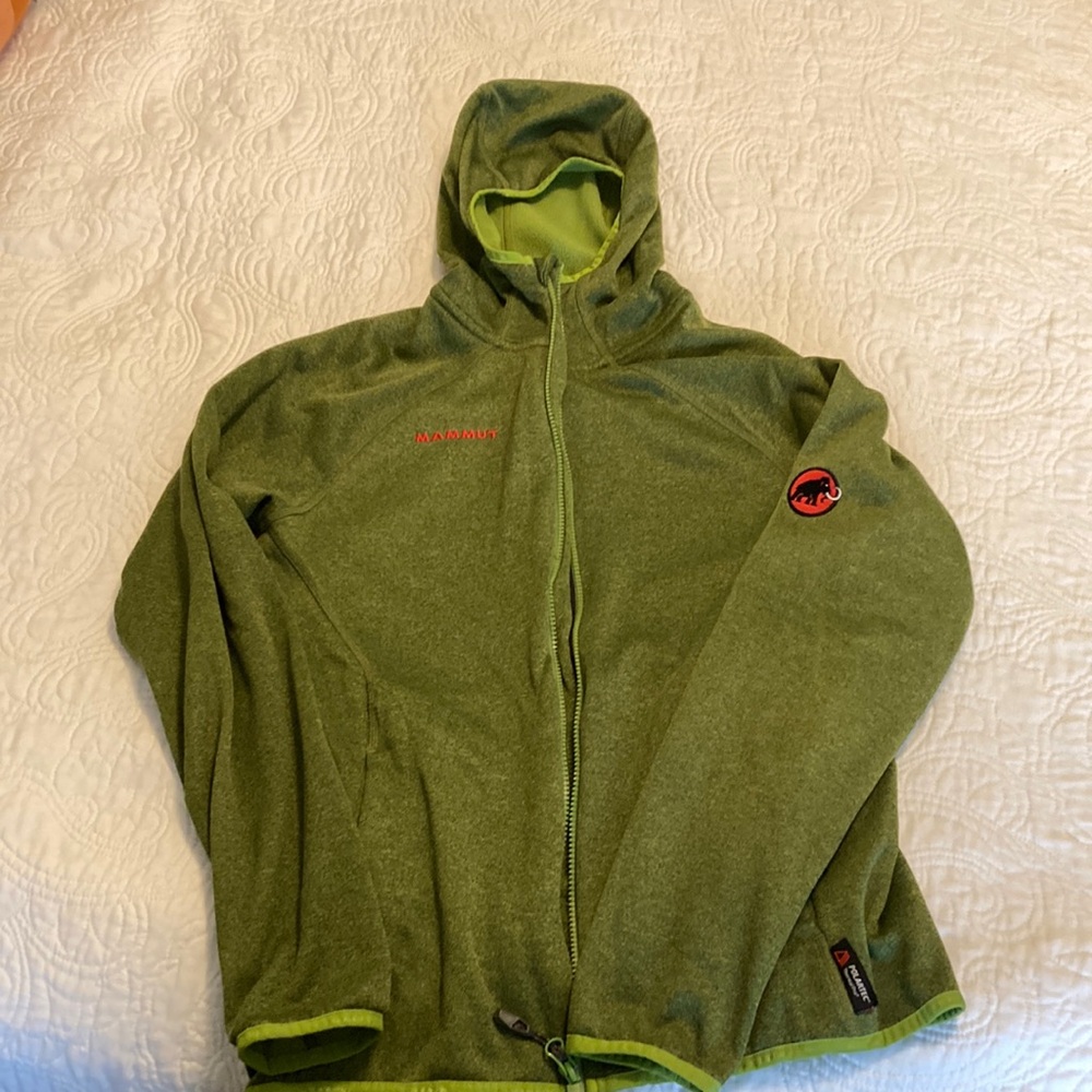 Mammut Polartec fleece jacket size medium like new!